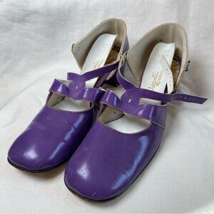 Vintage Mary Jane Heel Shoes